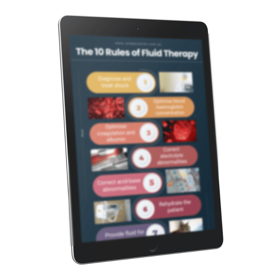 10 Rules of Fluid Therapy Infographic